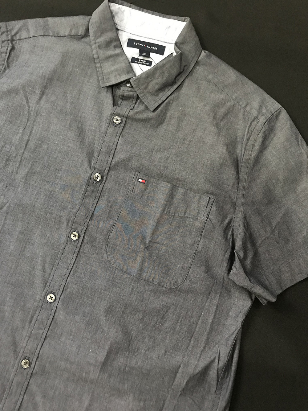 Camisa manga corta online tommy