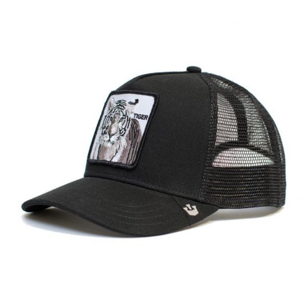 Leather Horizon Label Trucker Hat – Upper Park